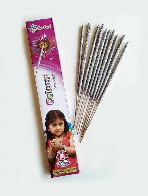 15 CM COLOUR SPARKLERS