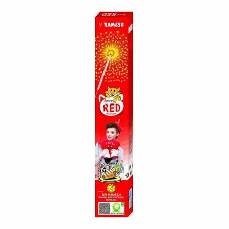 15 CM RED SPARKLERS